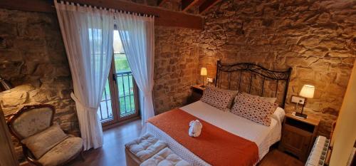 Postel nebo postele na pokoji v ubytování Apartamentos Casa Bárbora - AR-720-AS