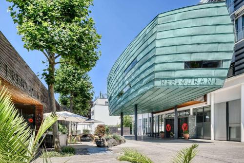 Bangunan di mana terletaknya hotel