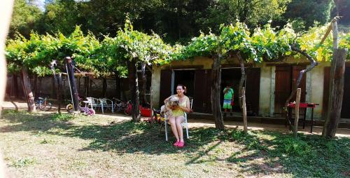 Taman di luar Agricamping Ponteraggio n.1