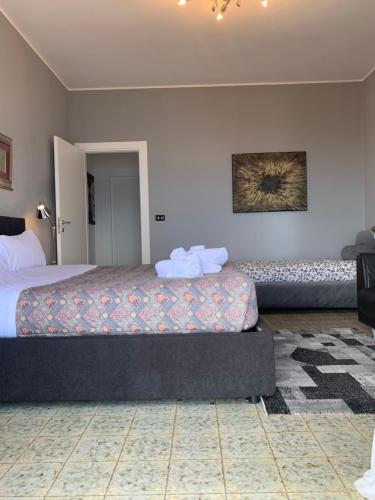 Postel nebo postele na pokoji v ubytování Maison belle Vue
