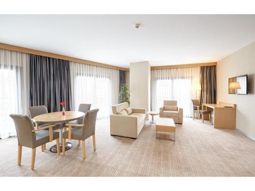 Ruang duduk di Kordon Hotel Çankaya