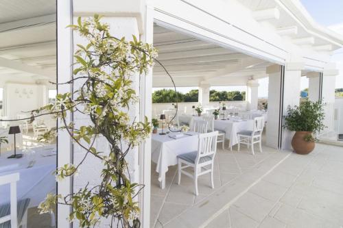 Restoran atau tempat lain untuk makan di Masseria Bandino & Spa