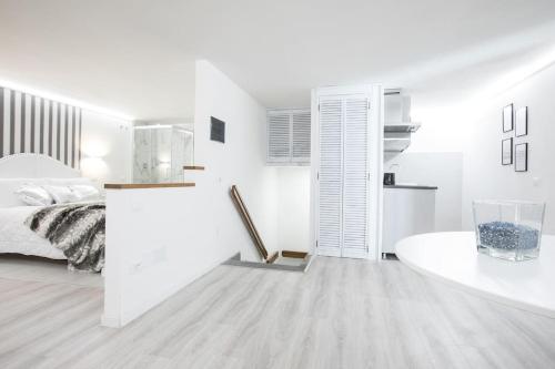 Ένα ή περισσότερα κρεβάτια σε δωμάτιο στο My Piazza Navona Jacuzzi Suite - Top Collection