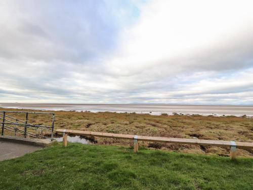 a view of the ocean from the beach at Ferry View in Fleetwood