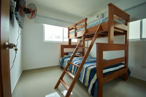 Postel nebo postele na pokoji v ubytování Las vacaciones que soñaste en un lugar seguro!