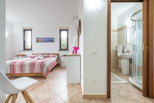 Ένα μπάνιο στο AffittaSardegna-Villa La Fata