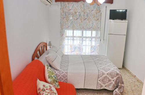Postel nebo postele na pokoji v ubytování Habitación Calle Ancha 01