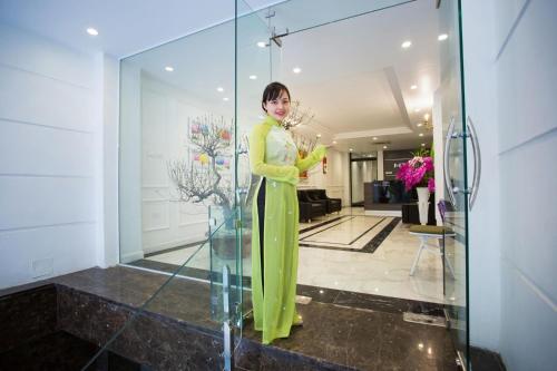 Clientes alojados en My Linh Hotel