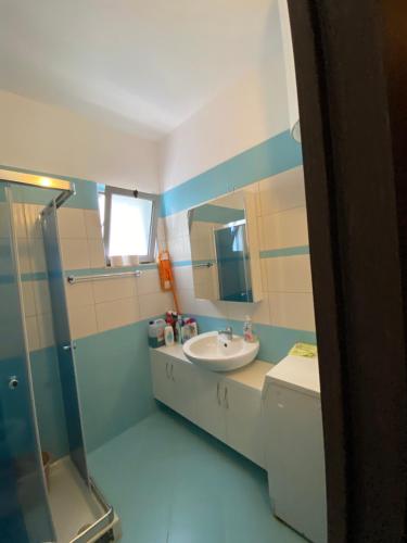 Koupelna v ubytování Dana’s home&sea