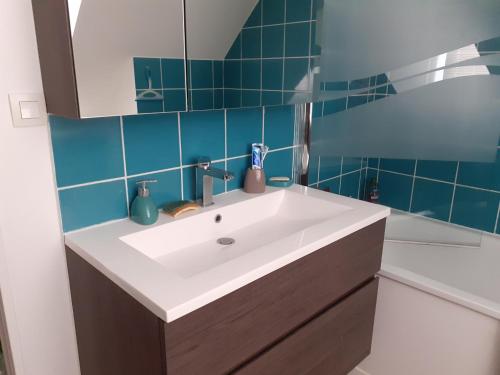 Ένα μπάνιο στο La petite mouette