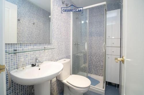Koupelna v ubytování Apartamento Cigüeña
