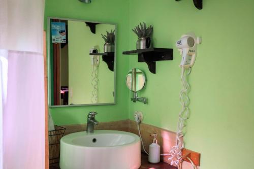 Koupelna v ubytování Hotel Boutique La Casa de las Flores