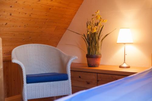 Χώρος καθιστικού στο Gästehaus Craintaler Mühle B&B