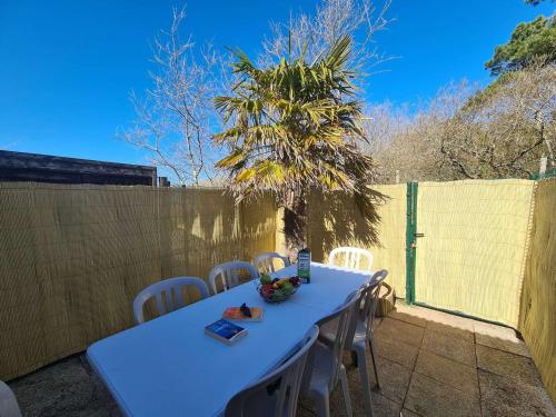 Maison 2 pièces avec mezzanine, à 400m de la plage, parking, jardin privé, 6 couchages - Saint-Hilaire-de-Riez - FR-1-224C-218