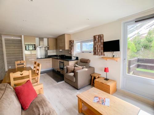 Confort, 3 pièces rénové, près des pistes, 9 pers, balcon à Tignes