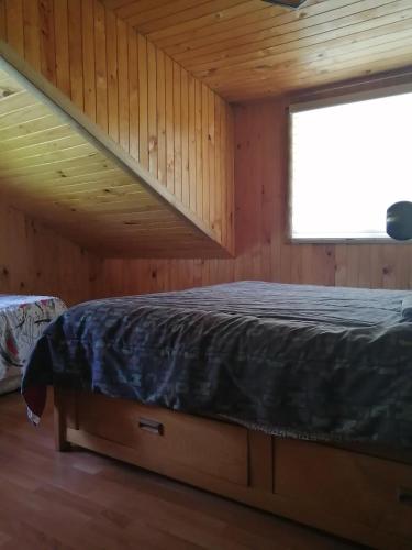 Ein Bett oder Betten in einem Zimmer der Unterkunft Valle el Abra Ralún Lodge