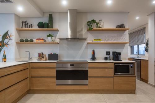 Dapur atau dapur kecil di Ballito Sands Penthouses