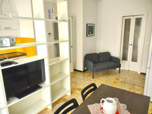 Dapur atau dapur kecil di Casa Cristina, vista mare a pochi passi dalle spiagge
