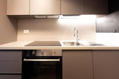 A kitchen or kitchenette at Cesa te Piaz