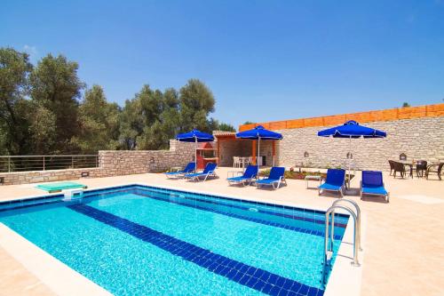 Πισίνα στο ή κοντά στο Blue Villa 2 - With Private Pool