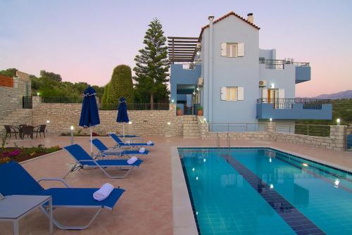Πισίνα στο ή κοντά στο Blue Villa 2 - With Private Pool