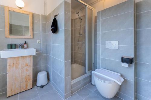 Koupelna v ubytování Geulzicht Hotel