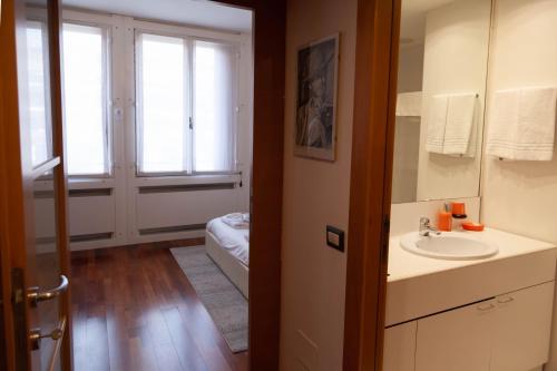 A bathroom at I Cigni