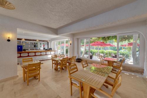 Kuchyň nebo kuchyňský kout v ubytování Serhan Hotel
