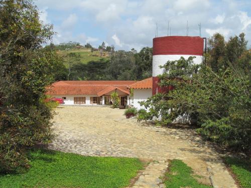 Jardín al aire libre en Hotel Ecoposada Viña de Aldana