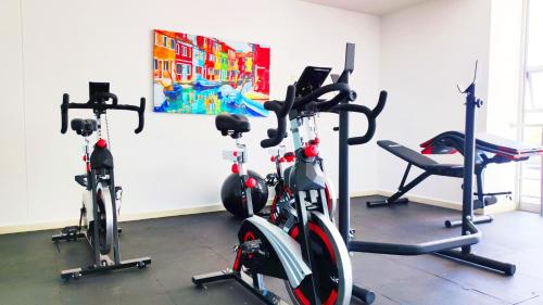 Gimnasio o equipo deportivo en Hotel Berdez