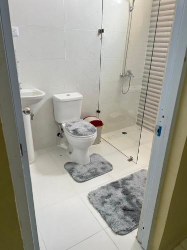 Koupelna v ubytování Edificio ramirez