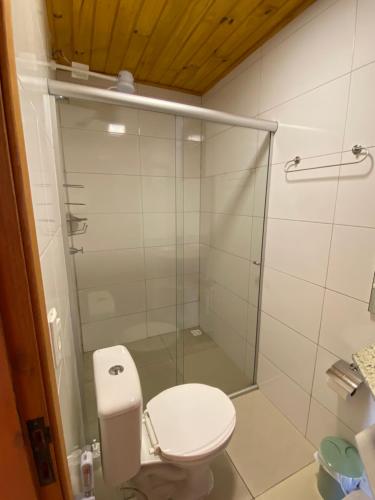 Koupelna v ubytování Casa Aconchegante ou Suítes Privativas