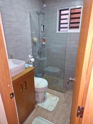 Koupelna v ubytování Villa vacacional Rikheriluz