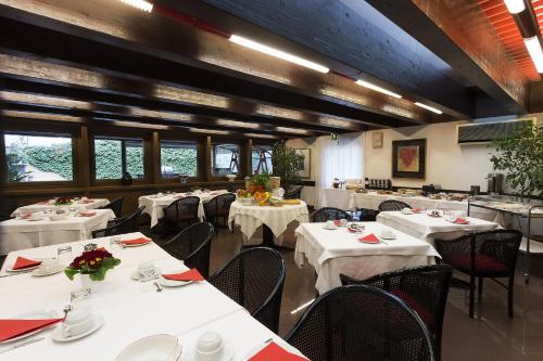 En restaurant eller et andet spisested på Hotel San Giorgio