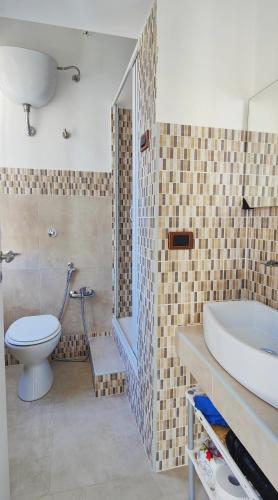 Phòng tắm tại Il Principe casa vacanze
