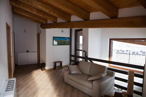 Χώρος καθιστικού στο Affittacamere La Lea