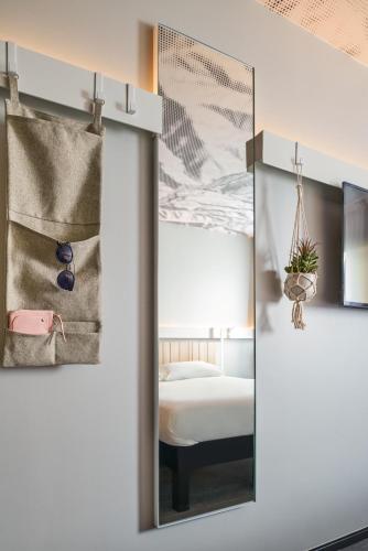 Cama o camas de una habitación en ibis Paris Nation Davout