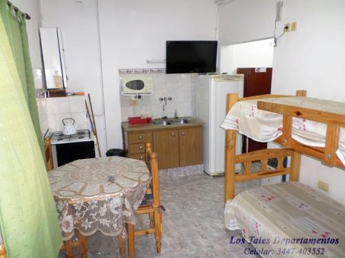 Køkken eller tekøkken på Los Tales Departamentos