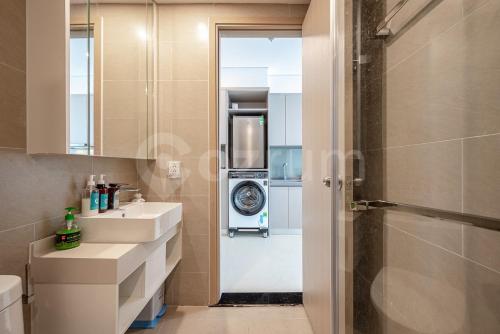 Ένα μπάνιο στο Milan Homestay - The Song Vung Tau Apartment