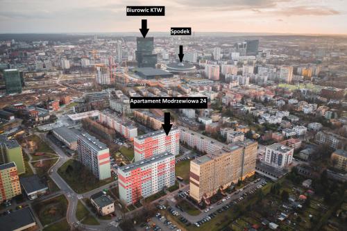 Fotografia z galérie ubytovania Katowice Apartament Spodek Modrzewiowa 24 v Katoviciach