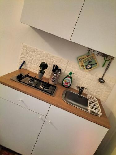 Kuchyňa alebo kuchynka v ubytovaní Mini Girasole