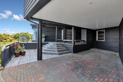 Μπαλκόνι ή βεράντα στο Double Bay Hideaway - Kerikeri Holiday Home