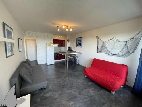 Kuchyňa alebo kuchynka v ubytovaní Le Voilier - Appartement vue mer