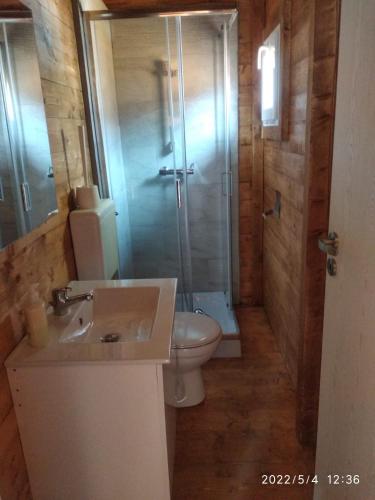 Ein Badezimmer in der Unterkunft Camping Borghetti
