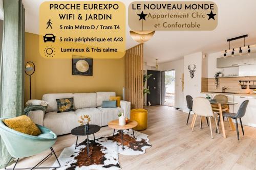 Le Nouveau Monde - Appartement Chic et Confortable