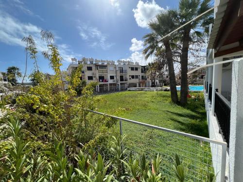 a view from the balcony of a house at TaniAndres apartments in Paralimni