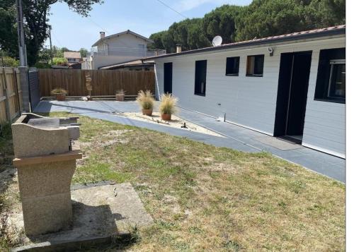 Biscarrosse Lac Maison au bord du canal pour 6 ou 7 personnes