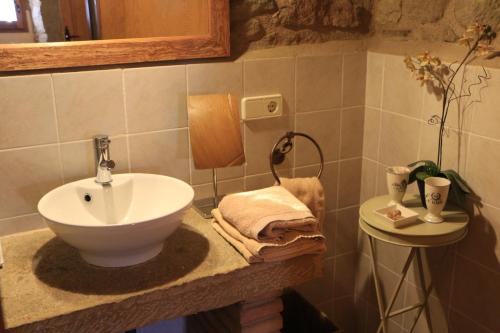 Ett badrum på Masia Cal Mas