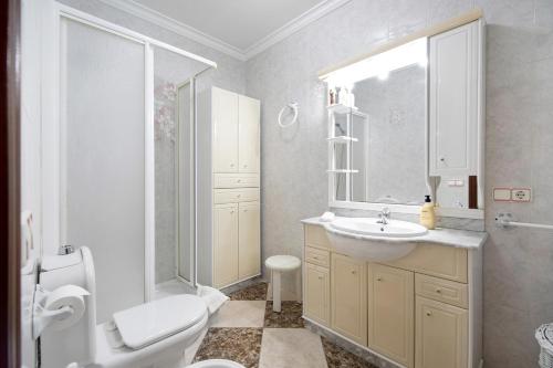 A bathroom at Casa Macarena