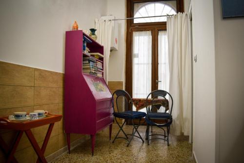 Μια τηλεόραση ή/και κέντρο ψυχαγωγίας στο Bed & Breakfast Mare Nostrum